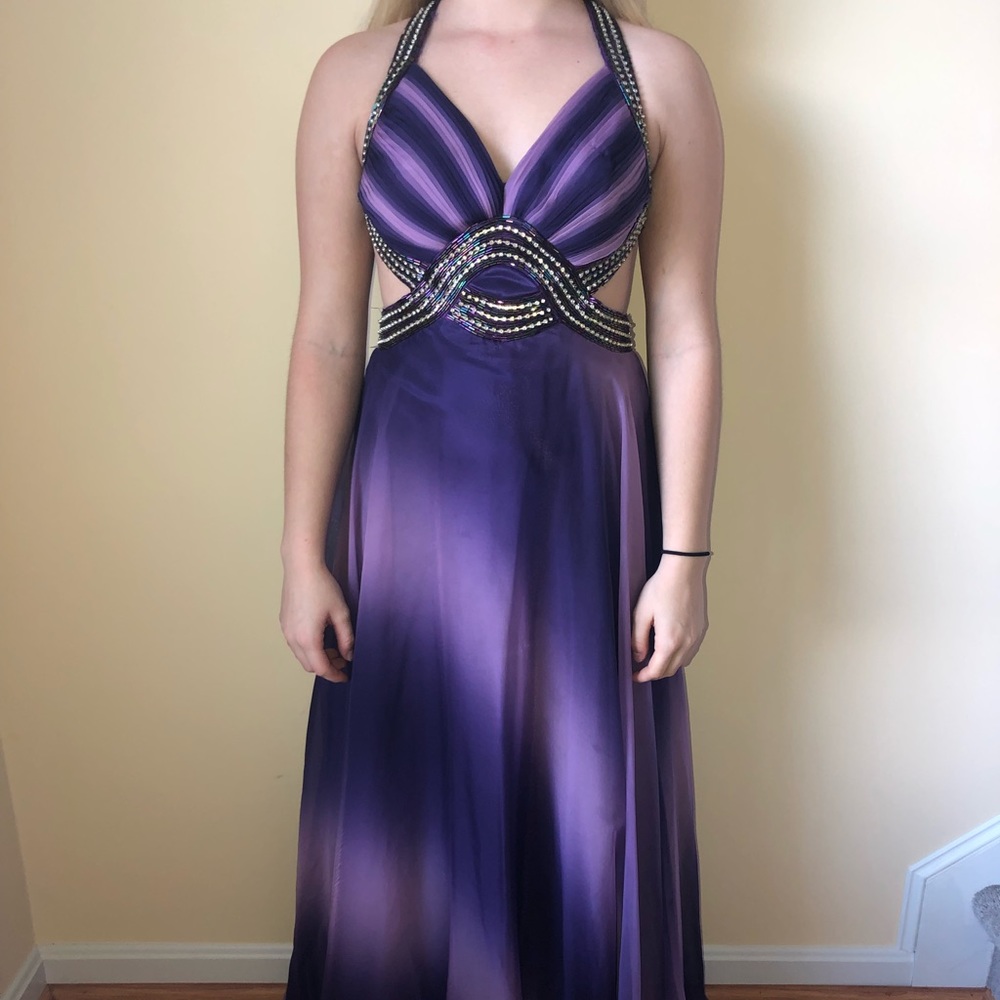Purple Prom Dress